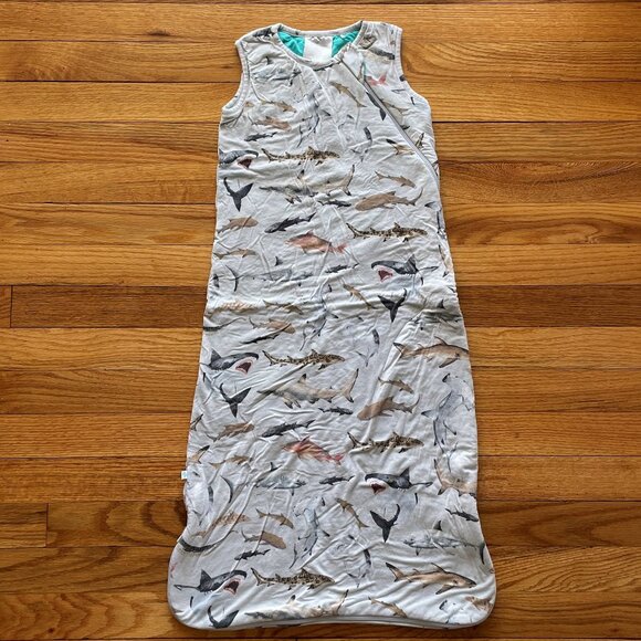 Posh Peanut Shark Sleeveless Sleep Bag Size 6-18 Month